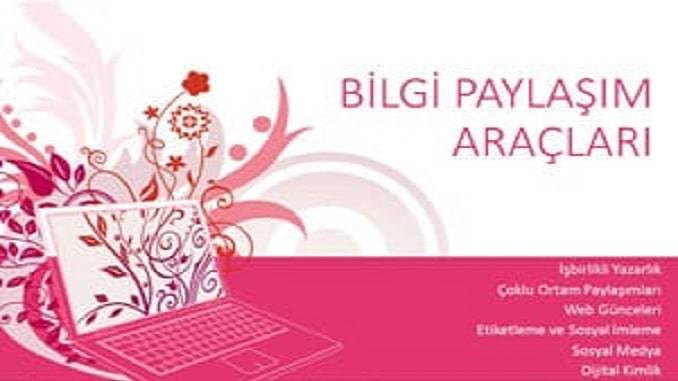 Bilgi Paylaşım Araçları Sunumu