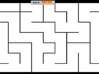Scratch Örnekleri 14- Labirent