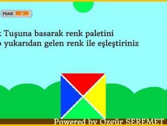 Scratch Örnekleri 15- Renk Yakala