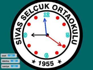 Scratch Örnekleri 22- Duvar Saati Yapalım