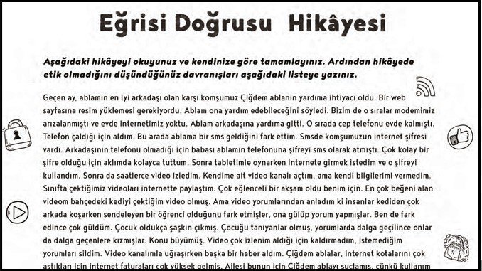 Eğrisi Doğrusu Hikayesi