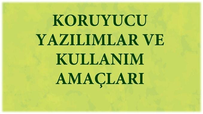 Koruyucu Yazılımlar Sunumu