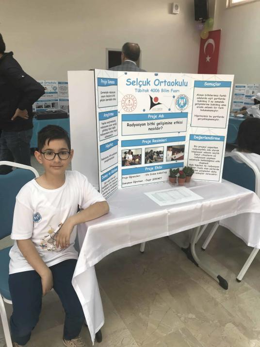 Radyasyon bitkilerin gelişimini etkiler mi? Tübitak 4006 Bilim Fuarı Projesi 