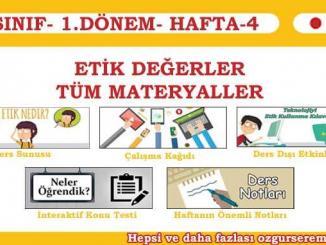 Etik Değerler