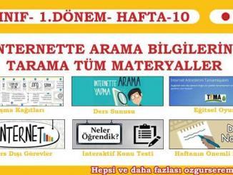 İnternette Arama Bilgilerini Tarama