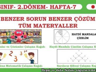 Benzer Sorun Benzer Çözüm