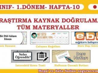 Araştırma Kaynak Doğrulama