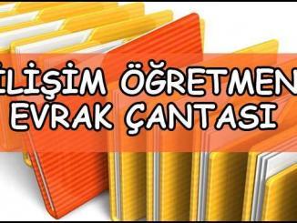 Bilişim Öğretmeni Evrak Çantası