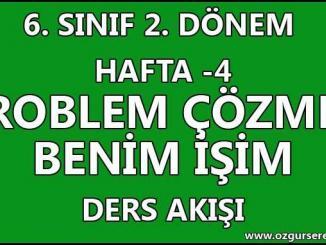 Problem Çözmek Benim İşim