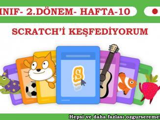 Scratch i keşfediyorum