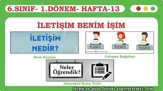 İletişim Benim İşim