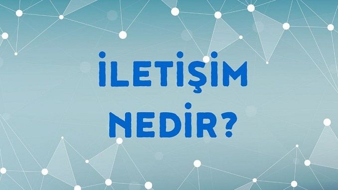 İletişim Nedir Sunumu