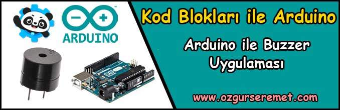 Arduino ile Buzzer Uygulaması