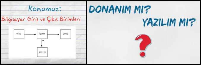 Donanım ve Yazılım Videoları