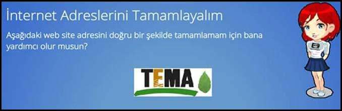 İnternet Adreslerini Tamamlayalım “Animasyon”