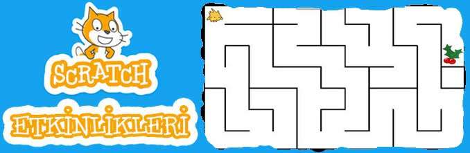Scratch Örnekleri 14 - Labirent - Detaylı Anlatım Sayfası