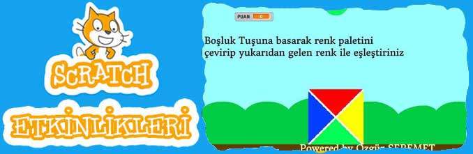 Scratch Örnekleri 15 - Renk Yakala - Detaylı Anlatım Sayfası