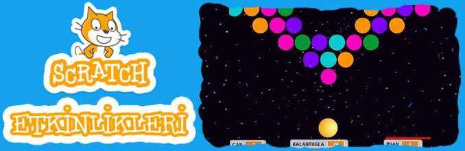Scratch Örnekleri 26 - DxBall Oyunu - Detaylı Anlatım Sayfası