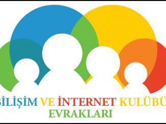 Bilişim ve İnternet Kulübü Evrakları