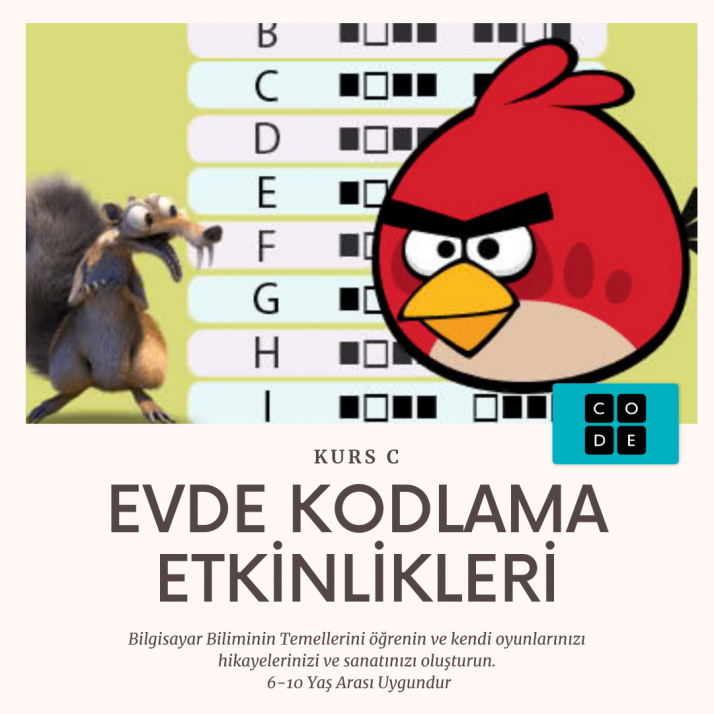Codeorg Evde Eğitim