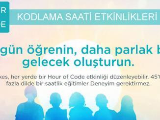 Hour Of Code Kodlama Saati Etkinlikleri