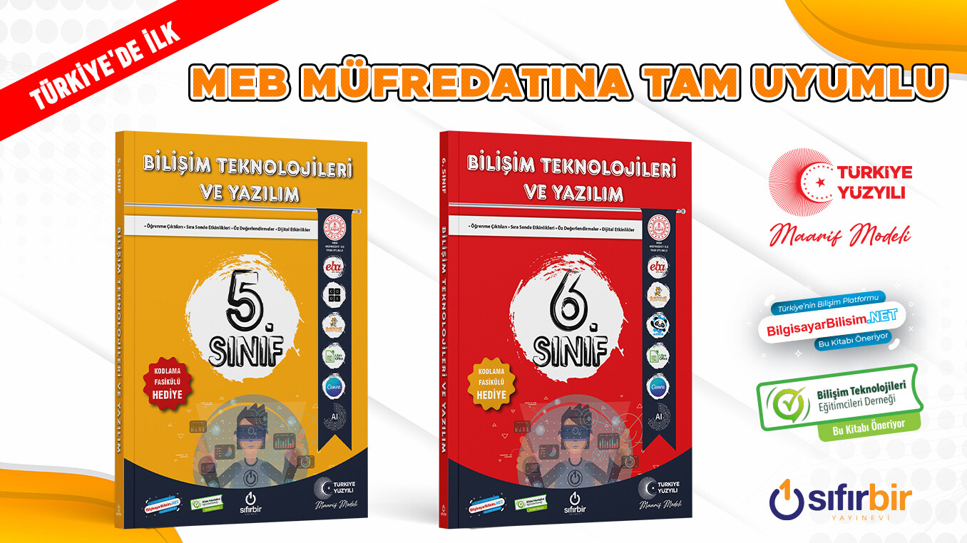 Yenilenmiş Bilişim Teknolojileri ve Yazılım Kitapları Stoklarda